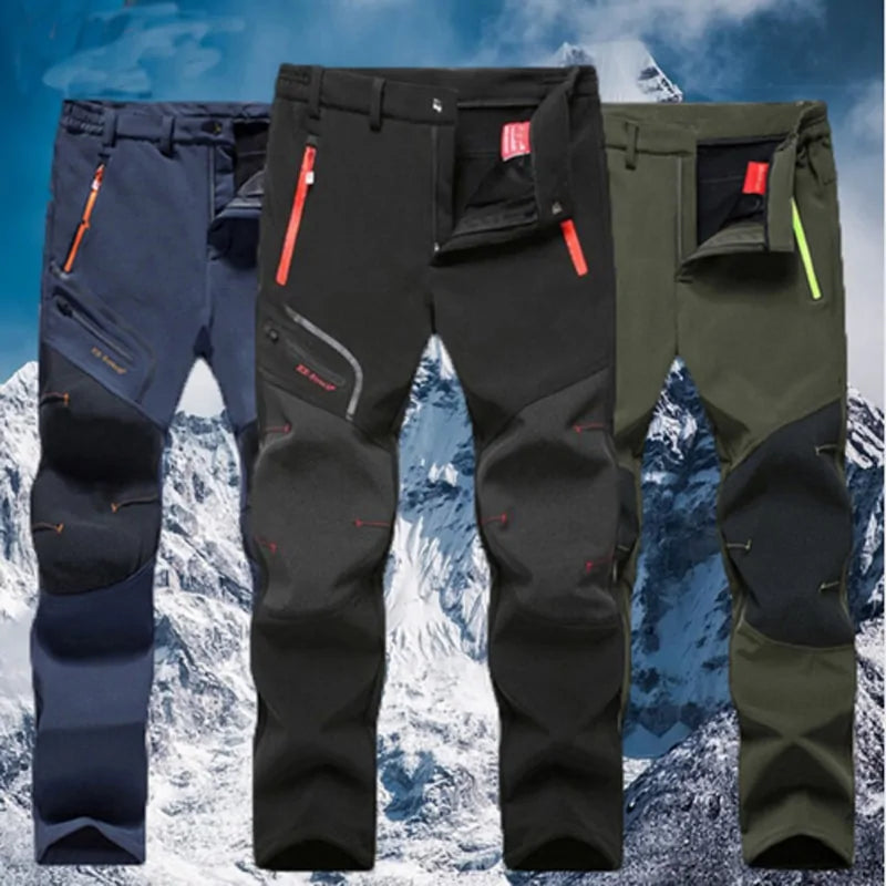 Softshell Fleece Outdoor Pants Trekking 