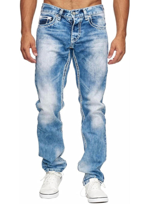 Straight leg Men's Jeans men jeans