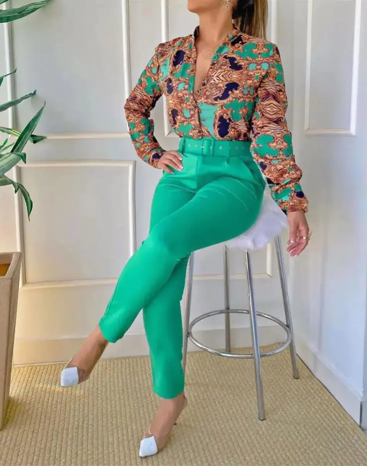 Elegant Office Wear Tops 