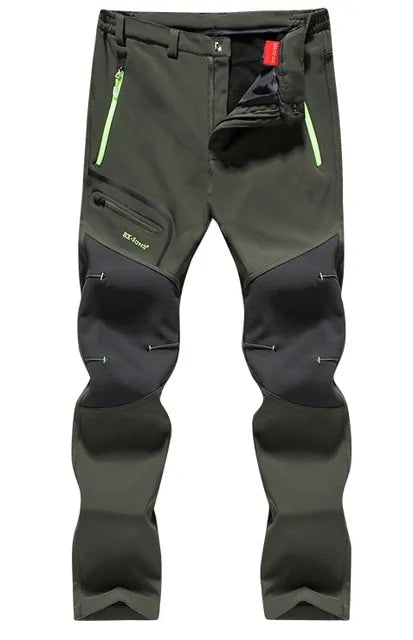 Softshell Fleece Outdoor Pants Trekking 