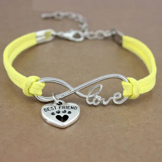 Rope Bracelet With Charms 