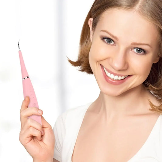 ^Portable Electric Sonic Dental Scaler Tooth Cleaner