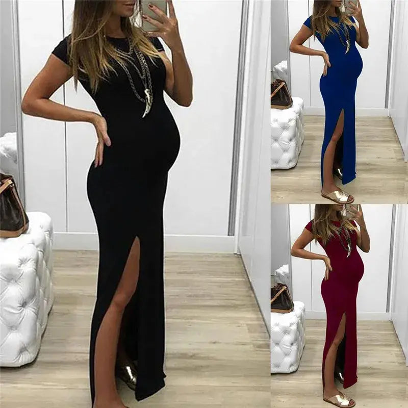 Long Dress Pregnancy Clothes 
