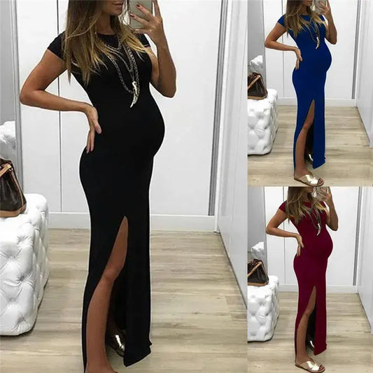 Long Dress Pregnancy Clothes 