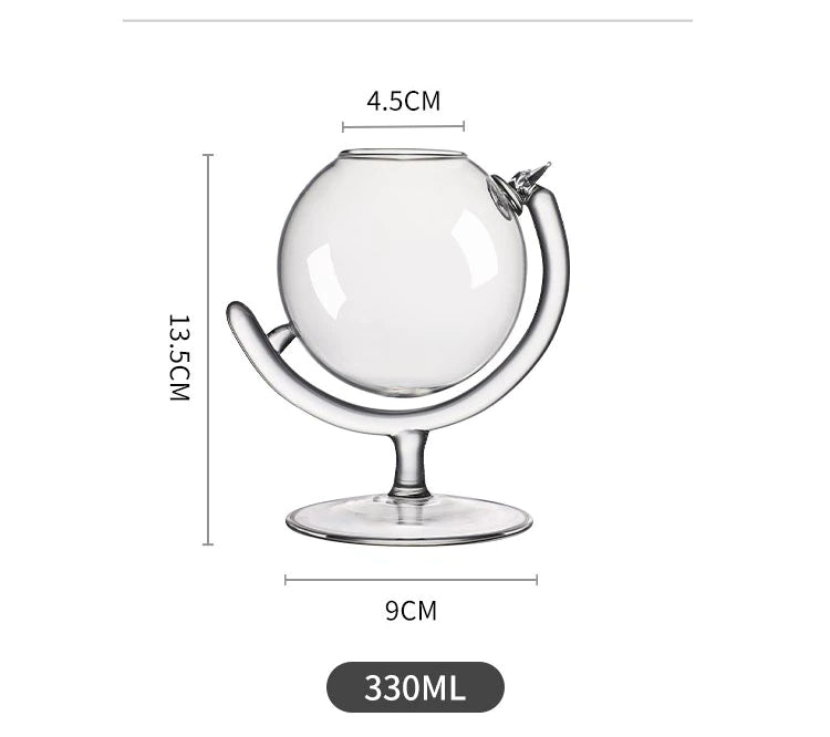 Globe Design Cocktail Glass^