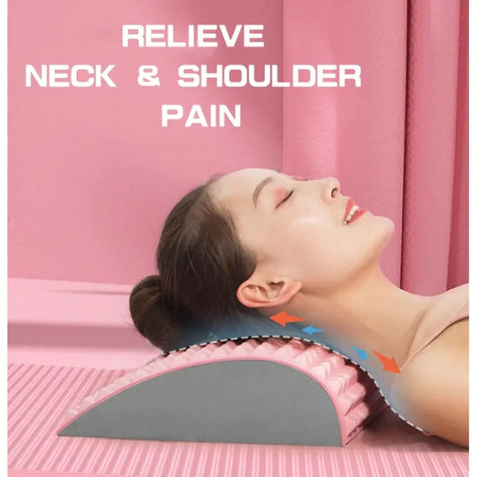 Foam Back Massager Stretcher Pillow Neck^