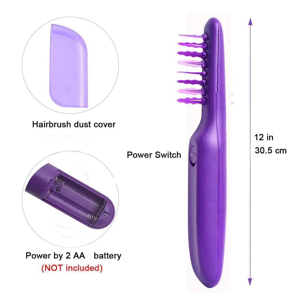 4c Hair Automated Hair Detangler Electric Brush 