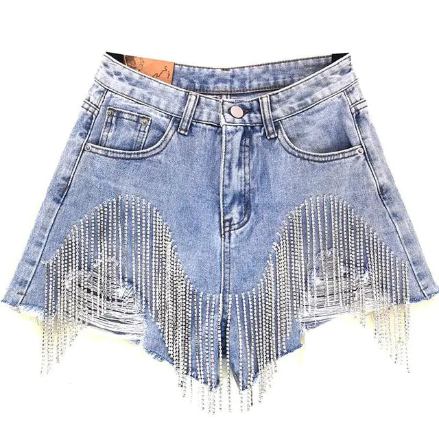 Women luxurious Tassel Rhinestone Fringed^