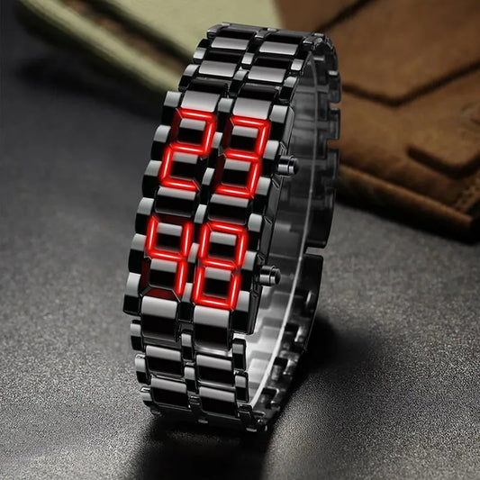 Digital Lava Wristwatch for Men^