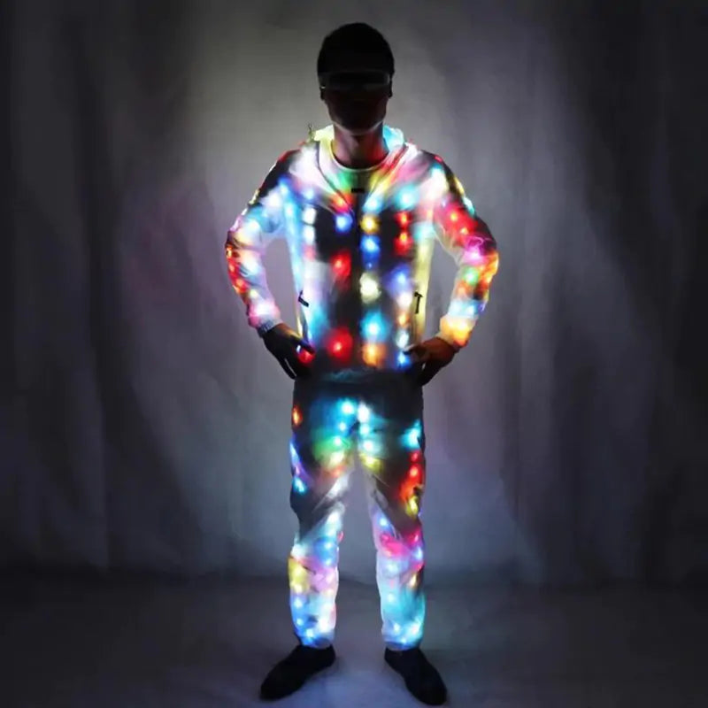 Illuminating Light Pants Creative Waterproof Clothes 