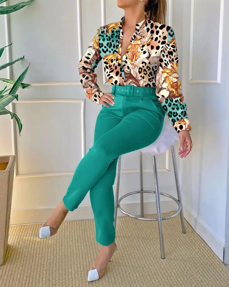 Elegant Office Wear Tops 