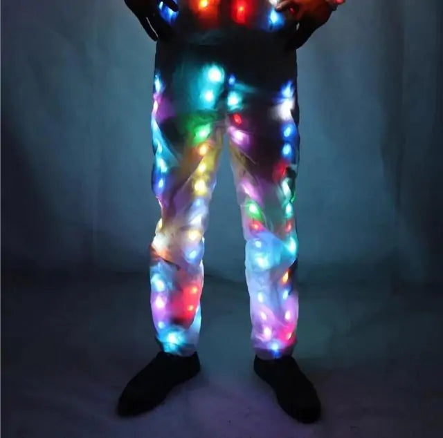 Illuminating Light Pants Creative Waterproof Clothes 