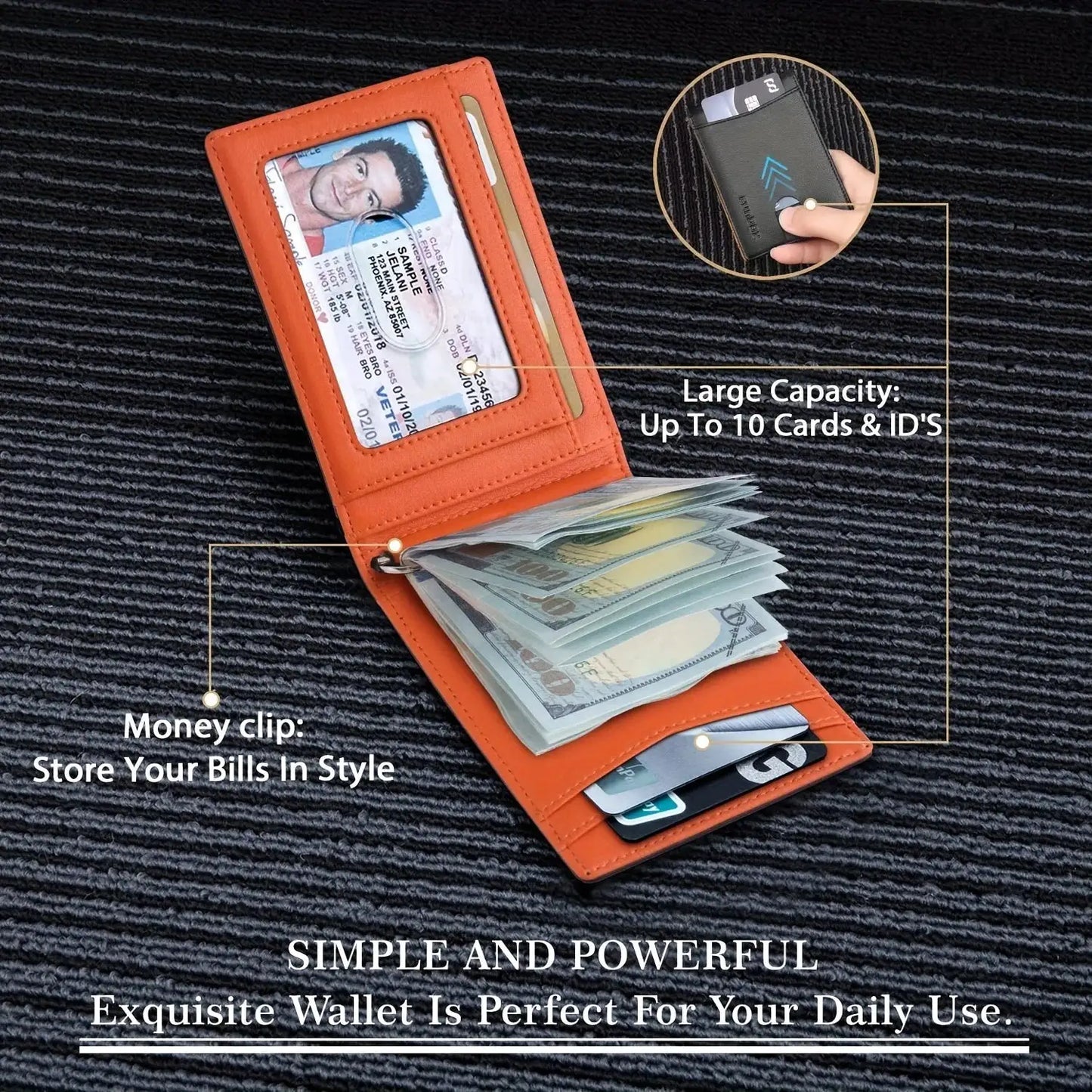 Minimalist RFID Blocking Wallet^