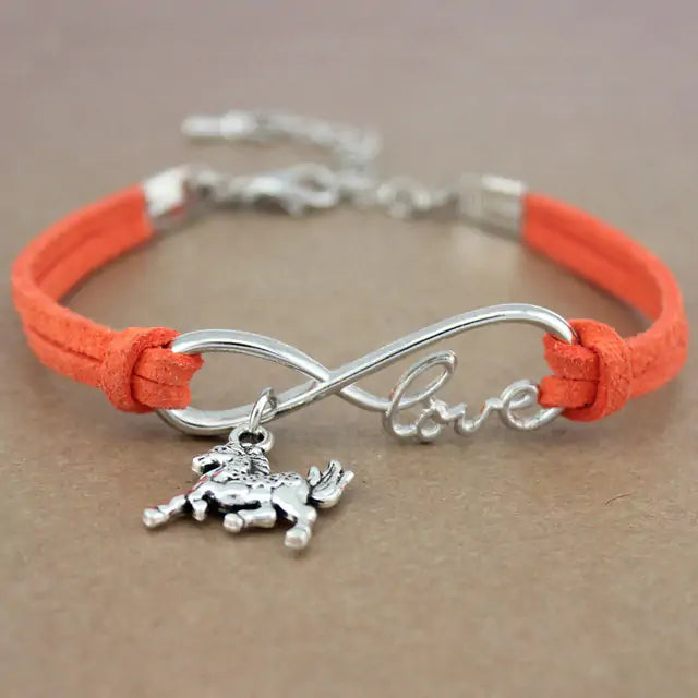 Rope Bracelet With Charms 