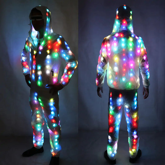 Illuminating Light Pants Creative Waterproof Clothes 