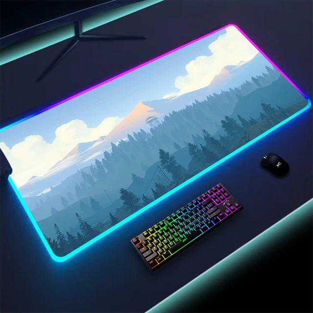 Non-slip RGB Gaming Pad^