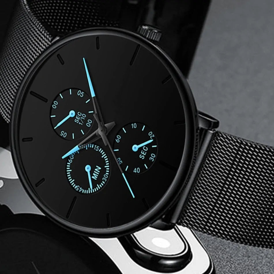 Fashion Business Watches For Men Brand Luxury Steel^