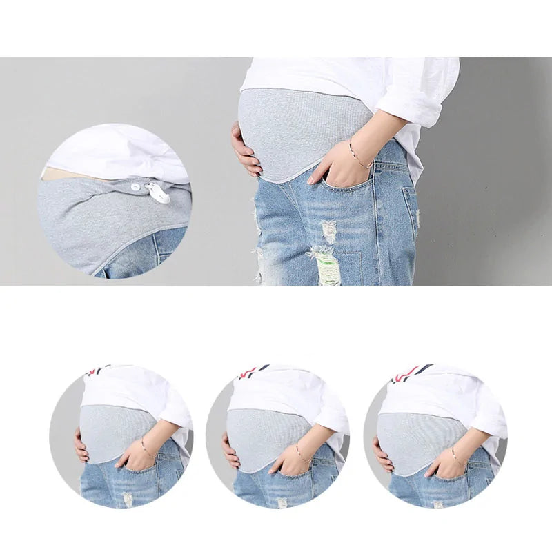 Pregnancy Abdominal Jeans 