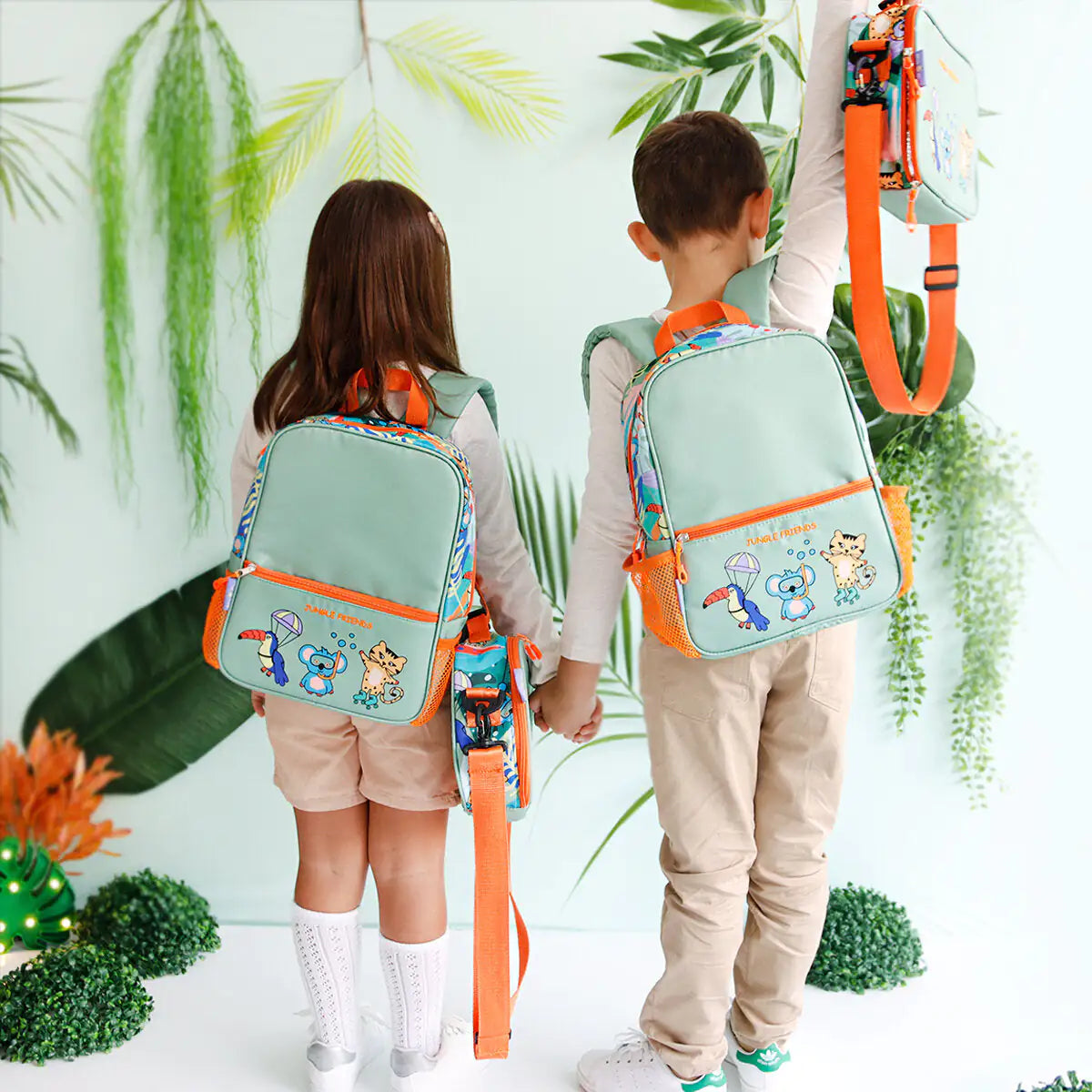 Milk&Moo Kids School Backpack Set 