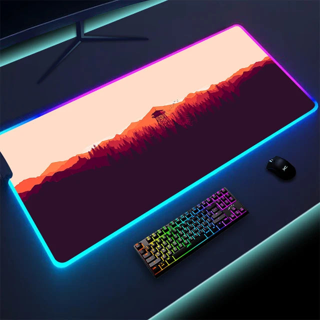 Non-slip RGB Gaming Pad^