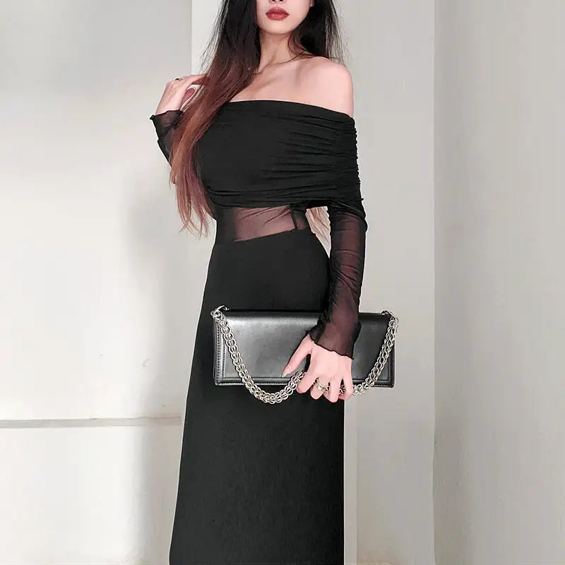 Elegant Off Shoulder Dress 