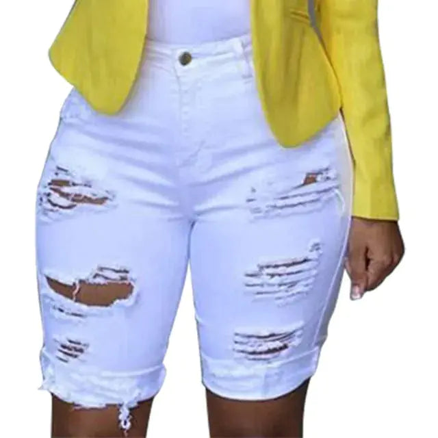 Bermuda Ripped Shorts 