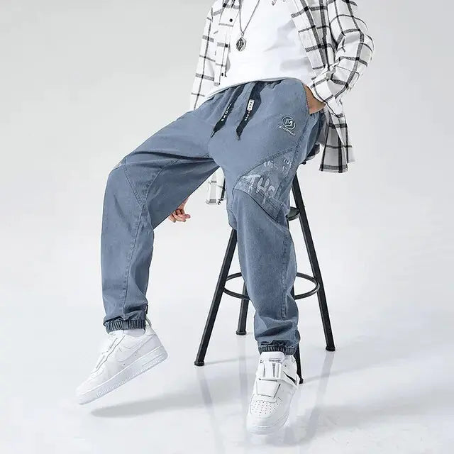 Jeans Men Loose Joggers 