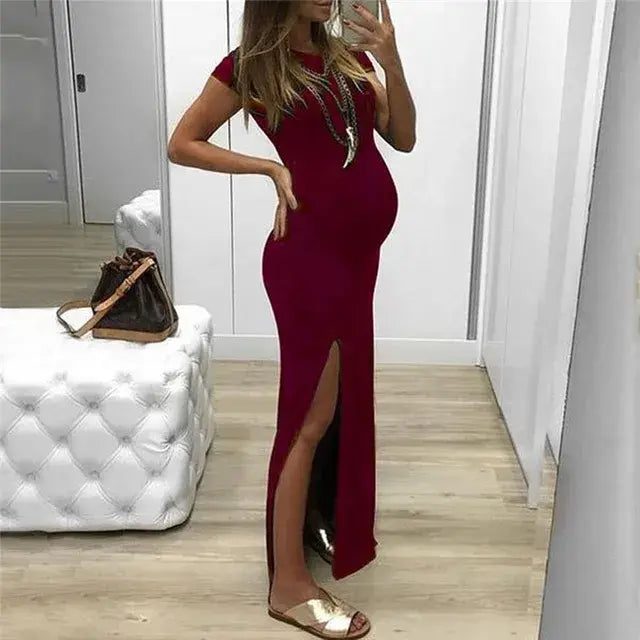 Long Dress Pregnancy Clothes 