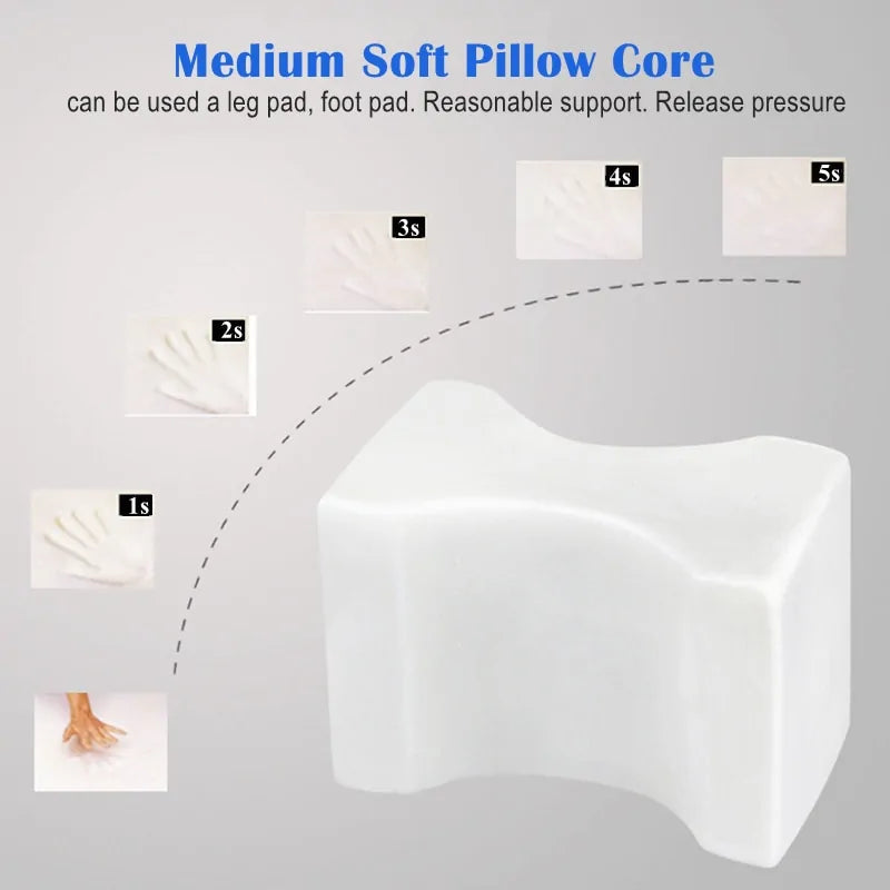 Orthopedic Memory Foam Knee Pillow 