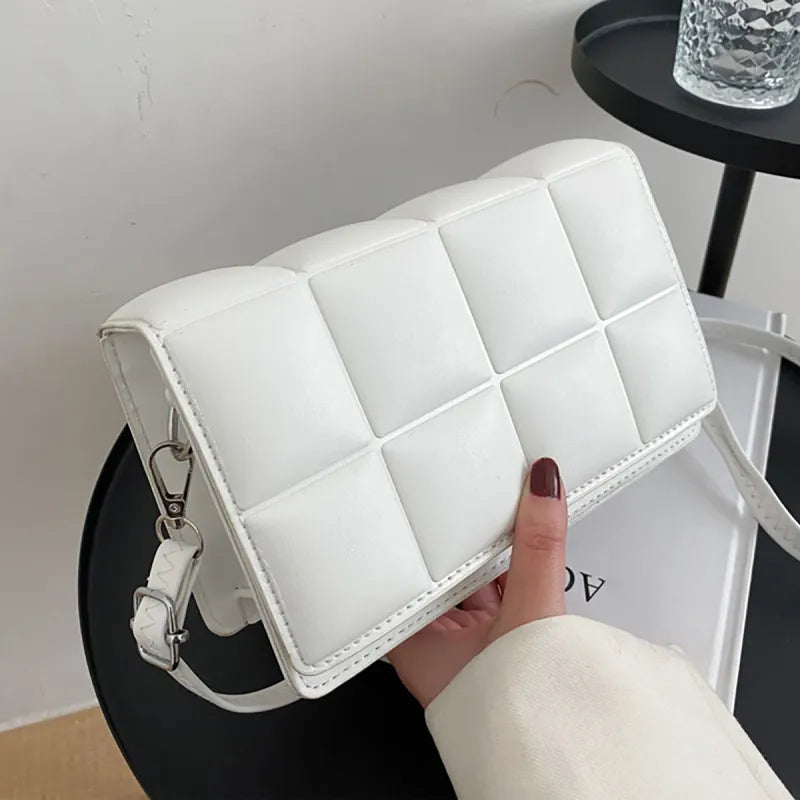 Women New Designer Small Messenger Handbag Female PU Leather Travel Single-Shoulder Bag Fashion Trend Crossbody Bag Purse Bolsos