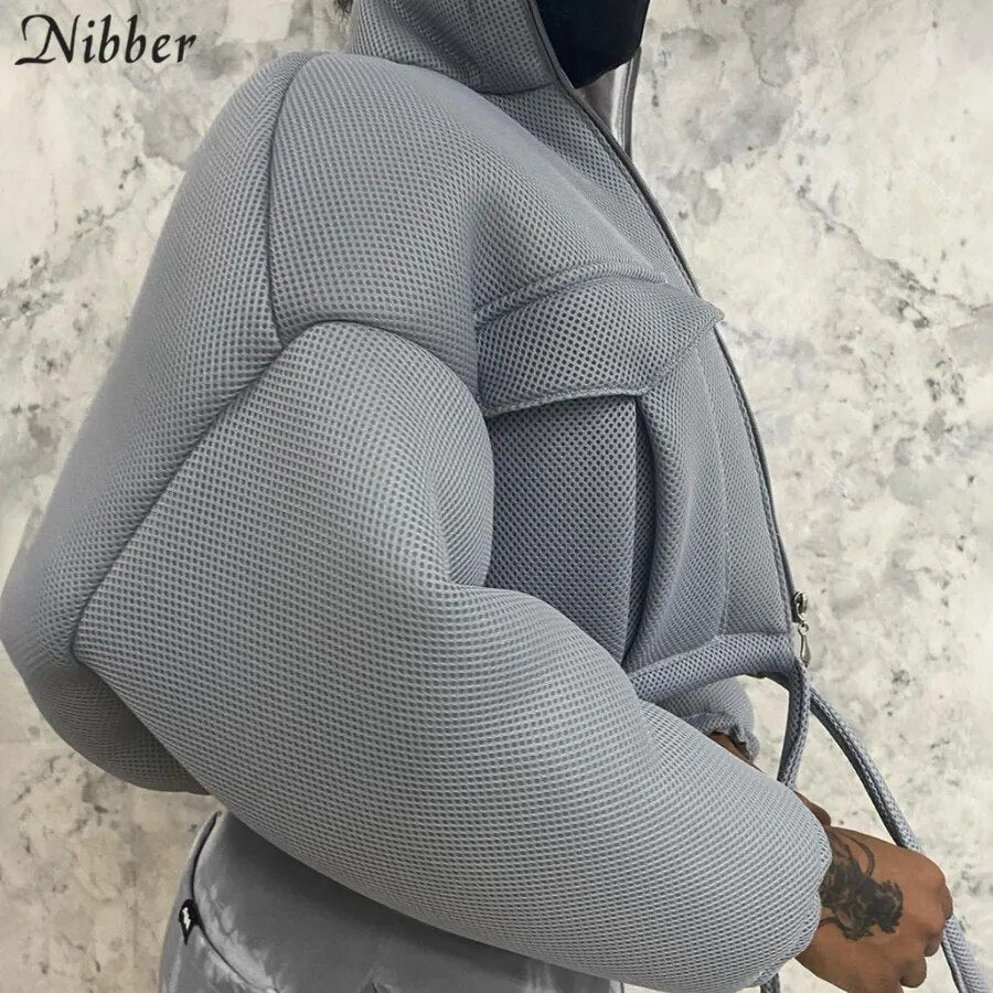 Nibber Popular Simple Solid Color Bread Jacket Women‘s 2021 Winter Tops Street Casual Wear Warm Padded Parka Coat Y2K Jackets