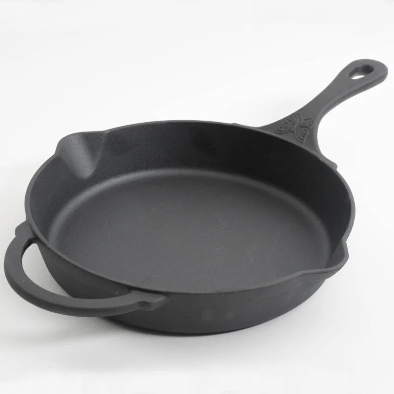 The Pioneer Woman Timeless Cast Iron Set 3-Piece Fry Pans Cooking Pots Set Pots and Pans Set Kitchen