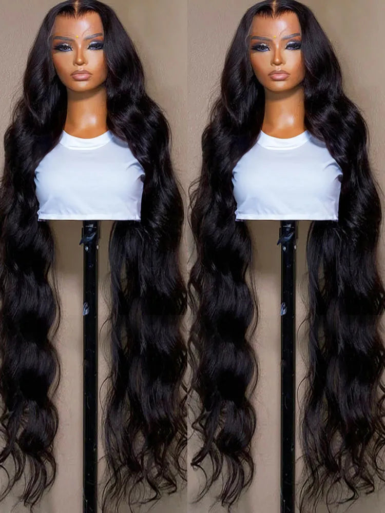 Water Wave Lace Front Wig Human Hair 13x4 13x6 HD Lace Frontal Wigs Transparent Body Wave Human Hair Wigs For Women Pre Plucked