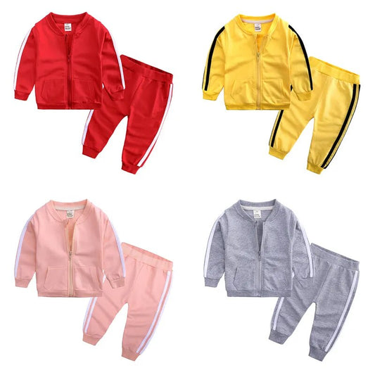 Sweatshirt Baby Girl Spring Sets 0 To 3 6 12 18 24 Months Infant Boy Long Sleeve Clothes Groups Newborn Costume For Kids Outfits